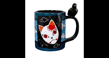 Demon Slayer Tanjiro Unisex Kop - meerkleurig - Standard