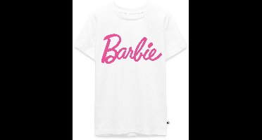 Barbie Klassiek Logo Premium T-Shirt Tiener