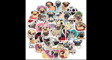 All4You - Sticker Set - Decoratie - Waterdichte Stickers - DIY - PVC - 100 Stuks - Geschikt voor Laptops, Koffers, Guitaren - Diverse Kleuren