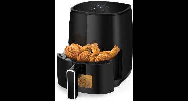 RVV® Mini airfryer - Airfryer - Airfryer klein - Zwart - ‎25cm x 30cm x 35cm