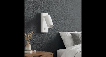 LED wandlamp - Bedlamp | GU10 fitting | Wit