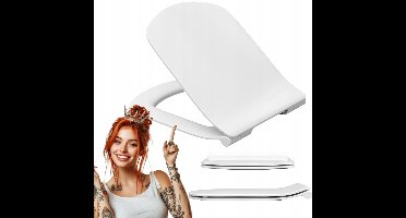 Hamberger Duroplast Toiletzitting Roca Dama Senso, Soft-Close, Antibacterieel