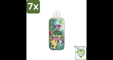 7 x Robijn Collections - Wasverzachter - Paradise Secret - Biologisch Afbreekbaar - 1,25L - 50 Wasbeurten - Grootverpakking - Wasverzachter - Wasmiddel - Geur - Frisheid - Zachtheid