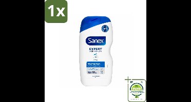 1 x Sanex Douchecrème Expert Skin Health Protector 400 ml - Sanex - Douchecrème - Huidverzorging - Beschermende Douchegel - Hydratatie