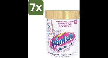 Vanish Oxi Action - Vlekkenverwijderaar - Wasbooster - Zonder Bleek - Witte Was - 1 Kg - Bulkverpakking - 7 stuks