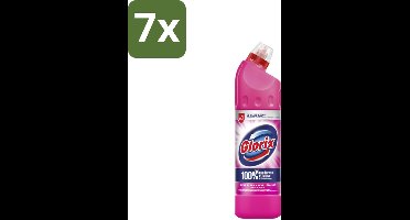 Glorix Bleek Pink Power 750 ml - Bulkverpakking - 7 stuks