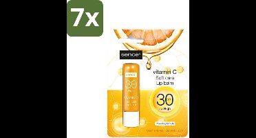 Sence - Soft Care Vitamin C - Lippenbalsem - Hydraterend - 4,3 g - Bulkverpakking - 7 stuks