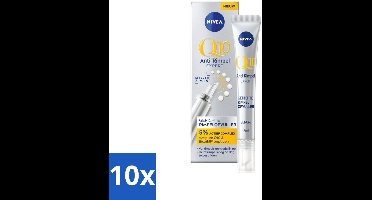 NIVEA - Oogserum - Q10 Anti-Rimpel Expert - Rimpelopvuller - Voor rijpe huid - Met Q10 - 15 ml - Bulkverpakking - 10 stuks