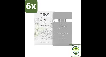 Therme - Zen White Lotus - Eau de Parfum - Verfrissend- 30ml - Voordeelverpakking - 6 stuks - Parfum - Witte lotus