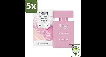 5 x Therme - Mindful Blossom - Eau de Parfum - Verfrissend - 30ml - Grootverpakking - Parfum - Bloesemgeur - Pioenroos - Wellness - Ontspanning