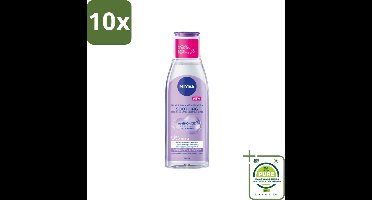 10 x NIVEA - Micellair Water - Gevoelige Huid - Anti-Restant - Verwijdert Waterbestendige Make-up - 200 ml - Grootverpakking - Micellair Water - Reinigingswater - NIVEA - Gevoelige Huid - Make-up Remover