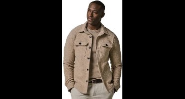 Overshirt Profuomo beige dubbele borstzakken