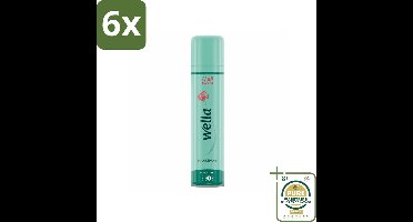 Wella – Forte – Haarspray Extra Strong – 400 ml - Voordeelverpakking - 6 stuks - Extra sterke houding - Haarkleur vasthouden