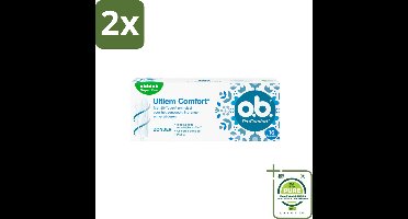 o.b. – ProComfort Tampons – Super Plus – 16 Tampons - Voordeelverpakking - 2 stuks - Tampons - Menstruatiebescherming