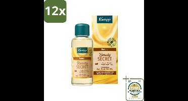 Kneipp - Badolie - Beauty Secret - Voor alle huidtypen - 100 ml - Voordeelverpakking - 12 stuks - Huidverzorging - Argan olie
