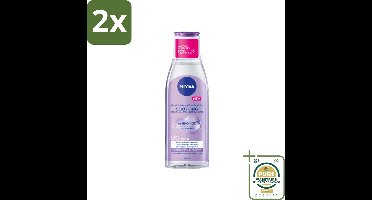 NIVEA - Micellair Water - Gevoelige Huid - Anti-Restant - Verwijdert Waterbestendige Make-up - 200 ml - Voordeelverpakking - 2 stuks - NIVEA - Gevoelige huid