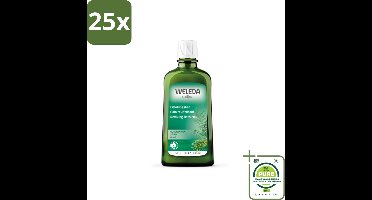 25 x WELEDA - Verkwikkingsbadmelk - Zilverspar - 200 ml - Grootverpakking - Zilverspar Badmelk - Ontspannend Bad - Verkwikkende Badmelk - Etherische Oliën - Aromatherapie