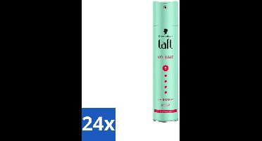 Taft - Volume 5 - Haarspray - Volumineuze hold - 250 ml - Voordeelverpakking - 24 stuks