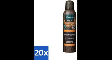Kneipp - Douche schuim - Men - Warm Woods - Warme houtgeur - 200 ml - Bulkverpakking - 20 stuks