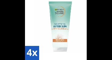 Garnier - Ambre Solaire - Aftersun Melk met Zelfbruiner - Gezicht & Lichaam - 200 ml - Voordeelverpakking - 4 stuks