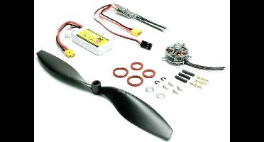 Pichler Modellbau Pulsar Shocky Pro 2204 Brushless elektromotor voor vliegtuigen kV (rpm/volt): 1800