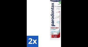 Parodontax - Tandpasta - Tandvlees+Gevoeligheid & Adem - Whitening - 75 ml - Voordeelverpakking - 2 stuks
