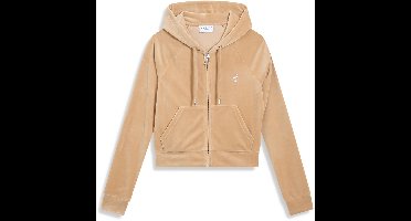 Juicy Couture Juicy Couture Madison Classic Velour Hoodie With Juicy Logo - Maat XS