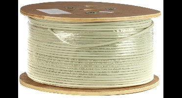 DANICOM CAT6A 100% koper S/FTP 500 meter kabel op rol stug - LSZH (Cca) - Trekdoos - Internetkabel - Netwerkkabel - UTP kabel