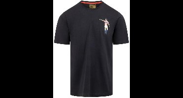 Cruyff - Kroatië Dos Rayas Graphic T-Shirt - Navy