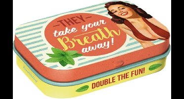 They Take Your Breath Away! - Pepermunt Doosje mint box 4 x 6 cm