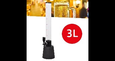 HI Biertoren 3 L transparant