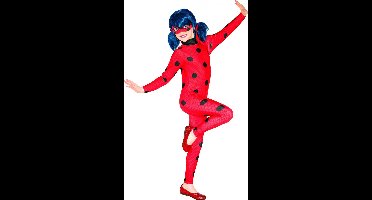 Rubie's Verkleedpak Miraculous Ladybug Meisjes Rood Maat S