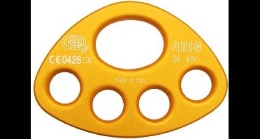 Kong 4RIG 4-gats ankerplaat van licht aluminium |EOL