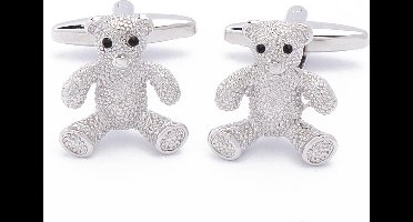 Manchetknopen - Beer Teddybeer Knuffelbeer Knuffel