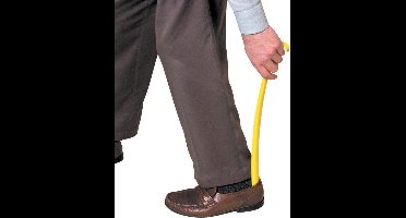 Lange Schoenlepel kunststof met haak | Lengte 41 cm | Handig en praktisch