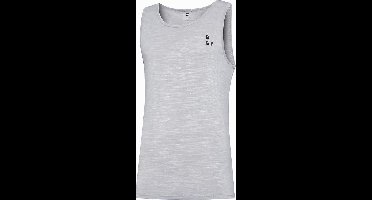 Body & Fit Men's Performance Tanktop - Sporttop / Tanktop voor Heren voor Fitness & Training - Lichtgrijs - Maat L
