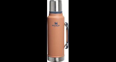Stanley Classic Legendary Vacuum Bottle 1.4L (Toast) – Thermosfles RVS – Dubbelwandige Vacuüm Isolatie – Lekvrij – Houdt Drank 24 Uur Warm/Koud – Duurzame Outdoor Drinkfles