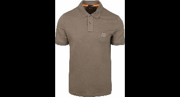 BOSS Passenger Polo Taupe - Maat M - Heren