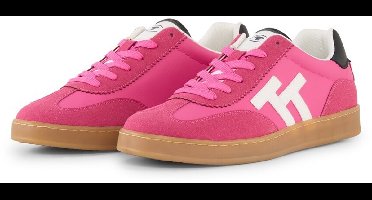 Tom Tailor - Sneakers met colourblocking - Maat 40 - pink