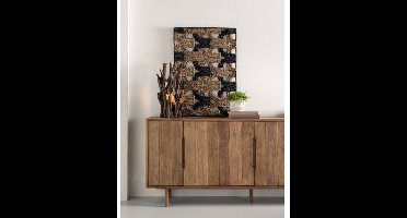 DTP Home Dresser Bliss, 6 doors,90x220x40 cm | TEAKWOOD top