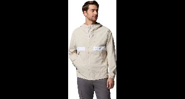 Columbia Spire Valley™ Hooded Windbreaker Heren Outdoorjas - Dark Stone, White