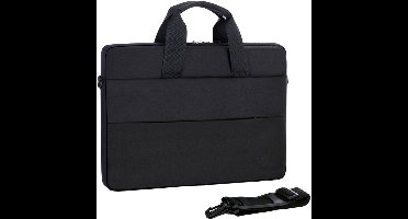 Oneay Laptoptas 15 inch, morsbestendige handtas met schouderriem voor de meeste 14"-15" laptops, 39*27,5 cm