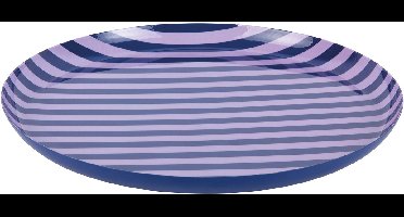 Present Time - Plate Animado Large - Blauw - 30x30x2,5 cm