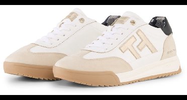 Tom Tailor - Sneakers met colourblocking - Maat 36 - cream-multi