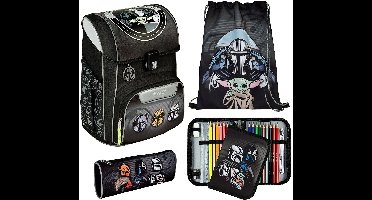 Scooli schooltas EasyStart Schulranzen-Set 5-delig Star Wars zwart