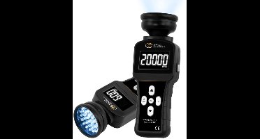 PCE Instruments PCE-DSX 100 Stroboscoop 1000 - 20000 omw/min