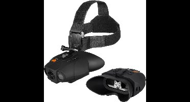 Core® Nachtkijker - Nachtzichtkijker - Infraroodkijker - 10-voudige Zoom - 32 GB Geheugenkaart - Zwart - 17cm x 14cm x 7cm