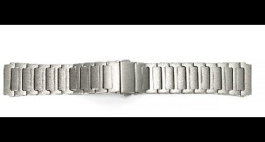 Titaniumgrijs 22 mm universeel horlogebandje - Premium kwaliteit