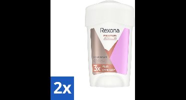 2 x Rexona Deodorant Anti-transpirant Stick Confidence 45 ml - Anti-transpirant - Zweetbehandeling - Zweetcontrole - Zweetvermindering - Okselbescherming