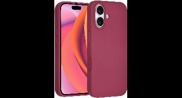 TUNIQ telefoonhoesje voor Apple iPhone 16 - Siliconen backcover - Paars